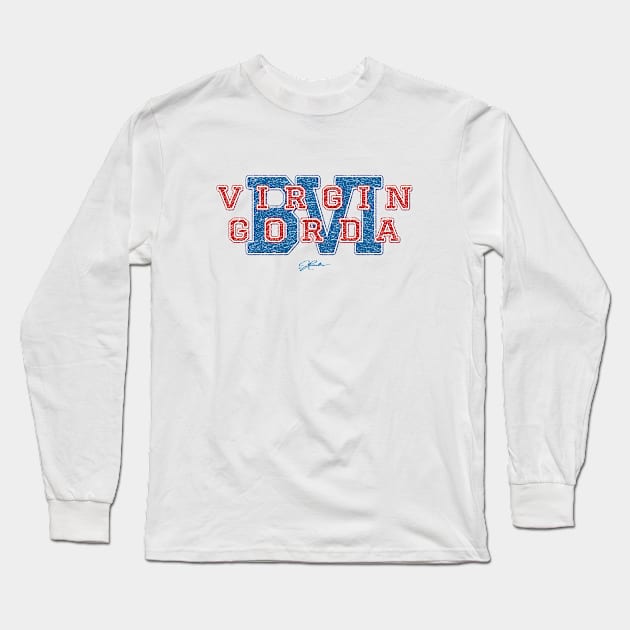 Virgin Gorda, BVI (British Virgin Islands) Long Sleeve T-Shirt by jcombs